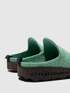 Slip-on Mules COME GREEN
